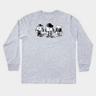 Computer Mafia Kids Long Sleeve T-Shirt